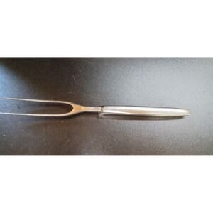 Gerber Siegfried Vintage Carving Fork Chrome Plated Legendary Steel Mid Century